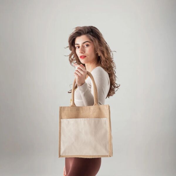 Medium Easy-Print Jute Bag Thumbnail