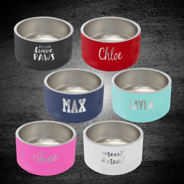 Blank Polar Camel Pet Bowl Thumbnail