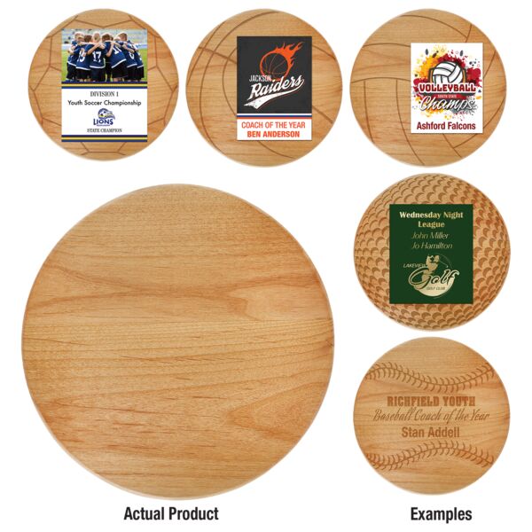 9 1/2" Diameter Round Plaque Thumbnail