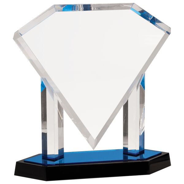 11 3/4" Floating Diamond Acrylic Thumbnail