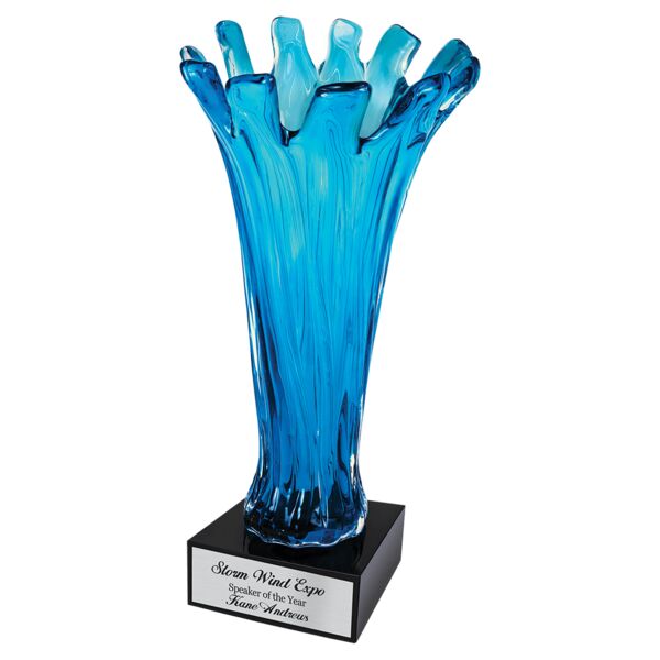 12 1/2" Cup Art Glass Thumbnail