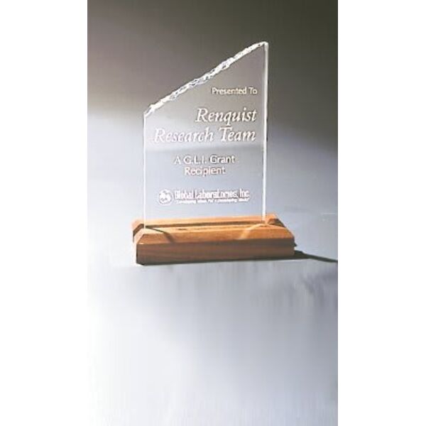 4" x 7" Iceberg Acrylic (Base not included) Thumbnail