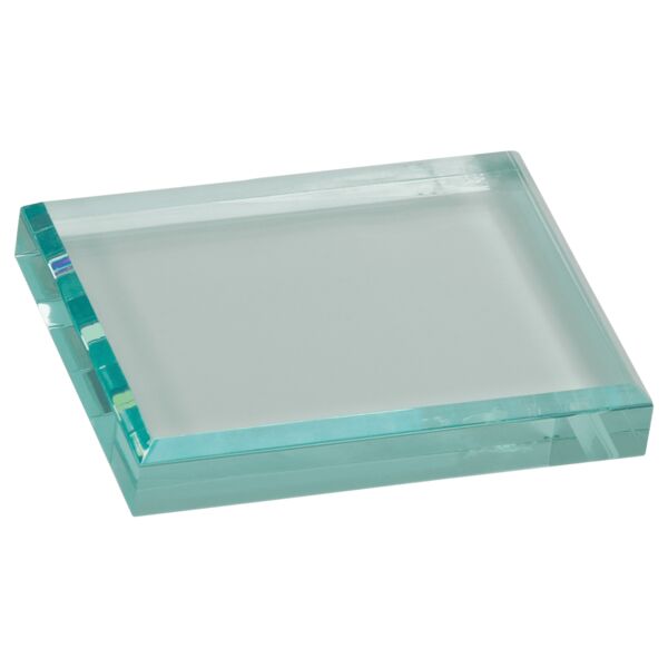 4 1/2" x 3 1/2" Jade Acrylic Paperweight Thumbnail