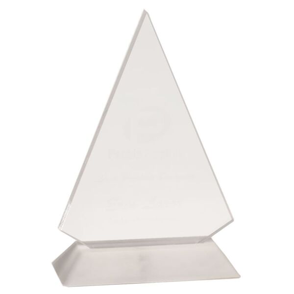 5" x 7" Triangle Pop-In Acrylic (Base not included) Thumbnail