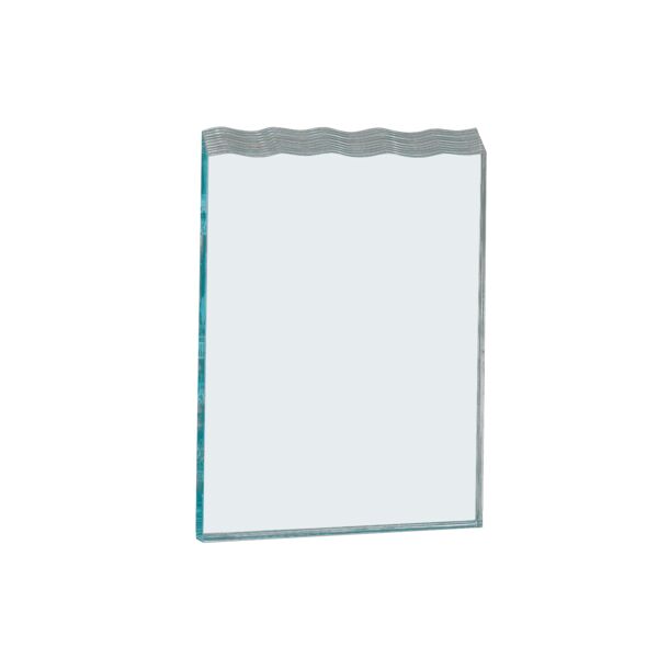 4" x 6 1/2" Tidal Series Jade Acrylic Award Upright Only Thumbnail