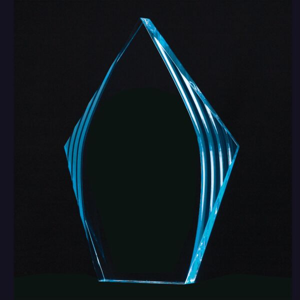 8 3/4" Flame Series Acrylic- Accented Upright Only Thumbnail