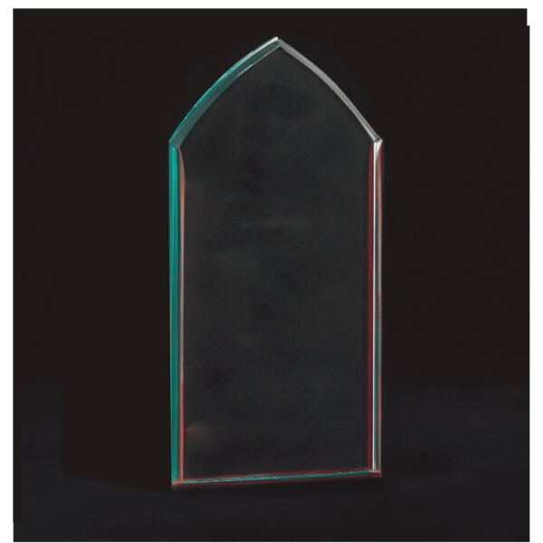 9 5/8" Flame Jade Acrylic with Piano Finish Base-Upright Only Thumbnail