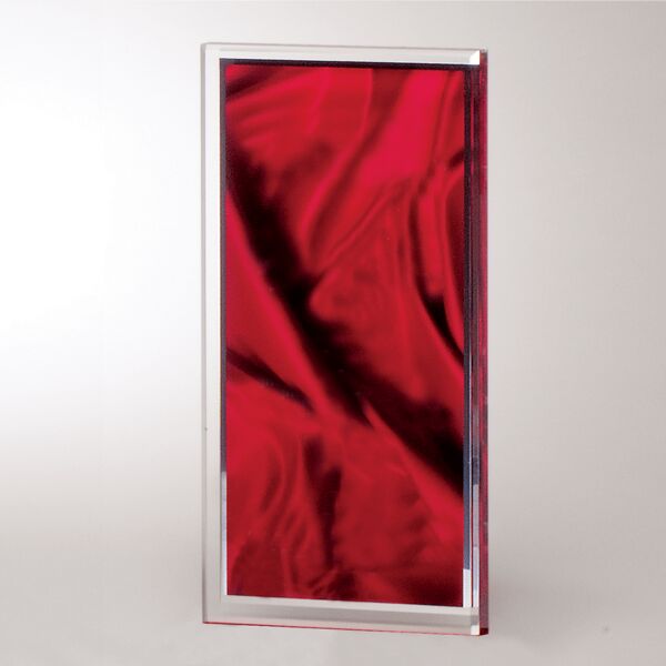 5 x 8 1/2" Deep Draped Satin Patterned Acrylic-Upright Only Thumbnail