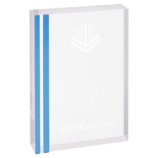 6" x 8" Rectangle Acrylic with Edge Thumbnail