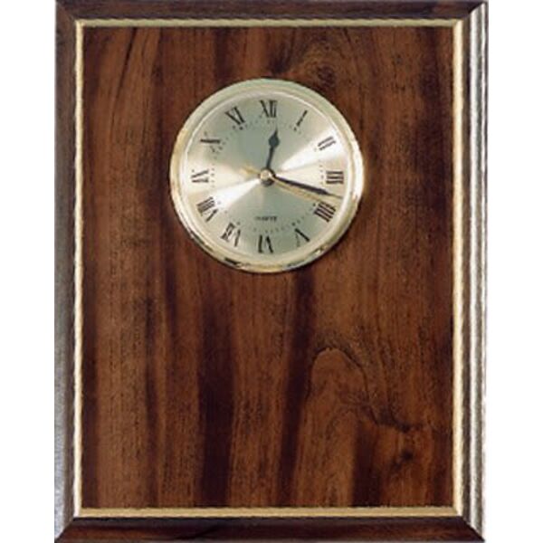 8" x 10" Finish with Cove Edge Clock Plaque Thumbnail