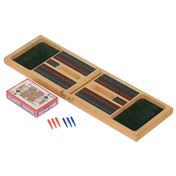 Wood Cribbage Game Gift Set Thumbnail