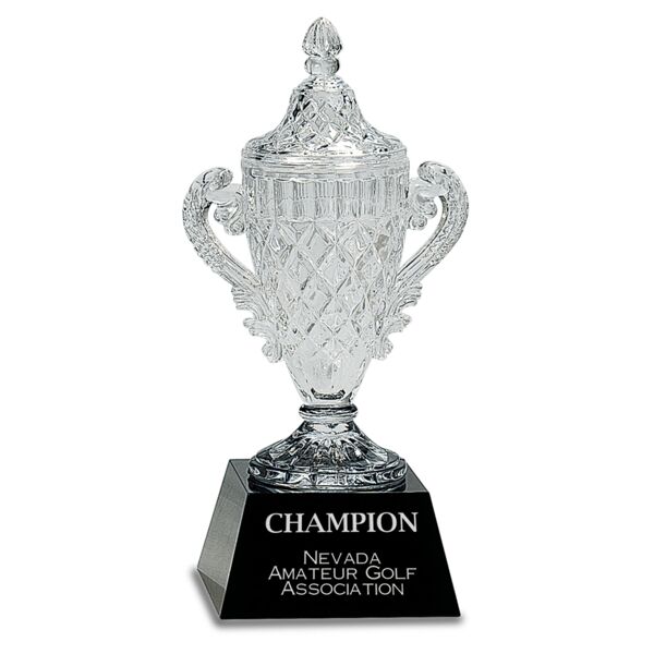 10 3/4" Crystal Cup on Pedestal Base Thumbnail