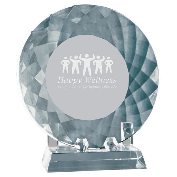 7 3/4" Crystal Plate with Base Thumbnail