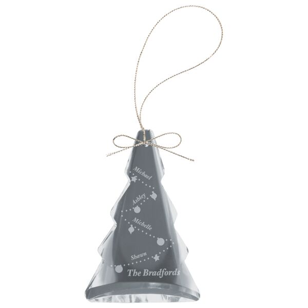 3" Crystal Tree Ornament Thumbnail