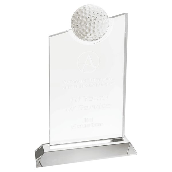 Crystal Slant Golf Tablet Thumbnail