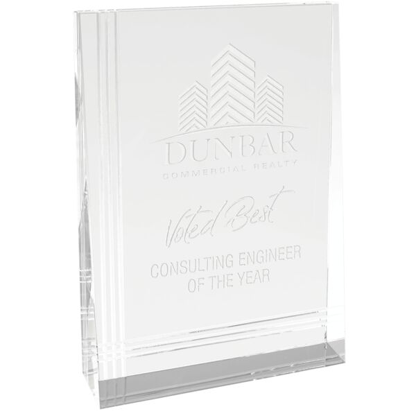 5" x 7" Crystal Wedge Thumbnail