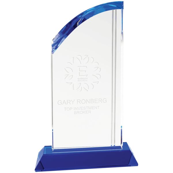 9 3/4" Crystal Arch with Base Thumbnail