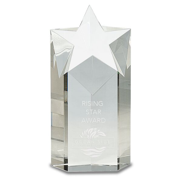 8" Crystal Star Column Thumbnail