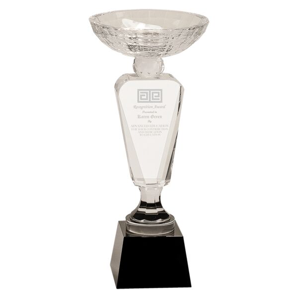 12" Crystal Cup with Pedestal Base Thumbnail