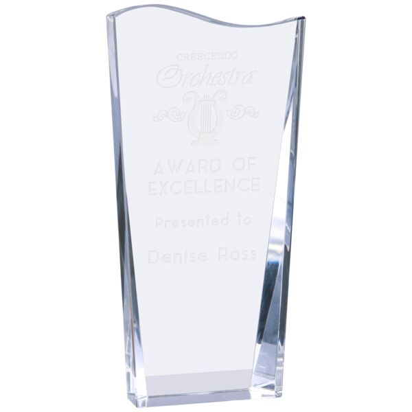 7 3/4" Crystal Facet Wave Thumbnail