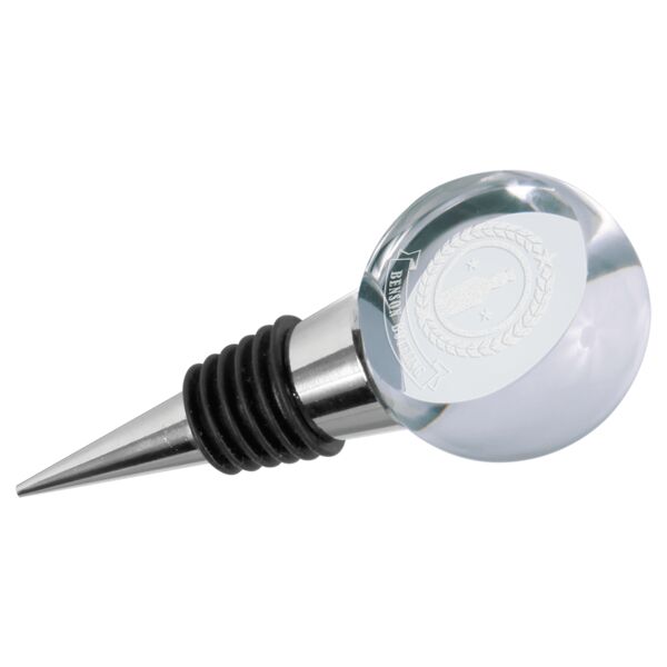 3 7/8" Crystal Wine Stopper Thumbnail