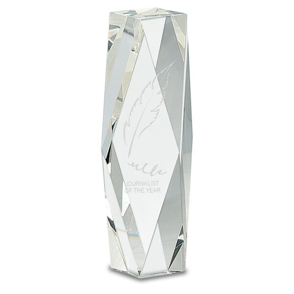 8" Crystal Facet Tower Thumbnail