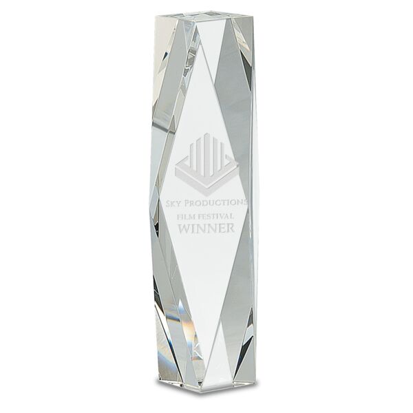 10" Crystal Facet Tower Thumbnail