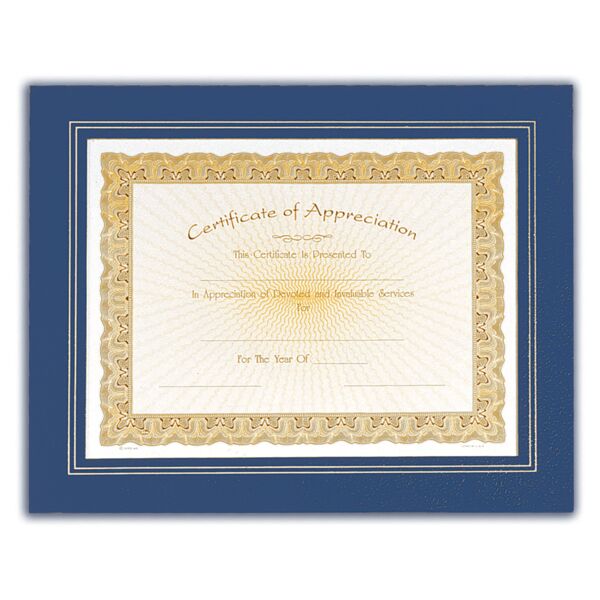 10 3/4" x 13" Leatherette Frame Certificate Holder with Easel Back or Wall Hangers Thumbnail