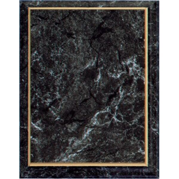 10 1/2" x 13" Improved Marble Finish Plaque with Cove Edge Thumbnail