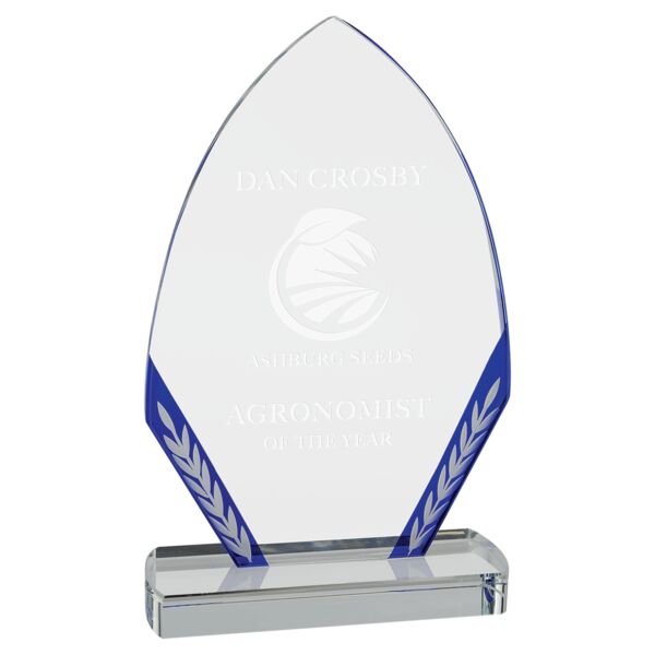 9 1/2" Diamond Edge Glass Thumbnail