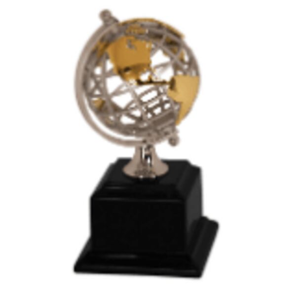 8 3/4" / Globe with Piano Finish Base Thumbnail