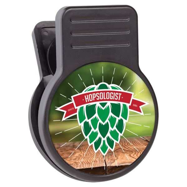 Magnetic Chip Clip with Bottle Opener and 2" Insert Area/Insert Not Included Thumbnail