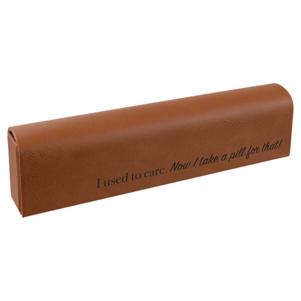 9 3/4" x 2 1/2" Laserable Leatherette Pill Box Thumbnail