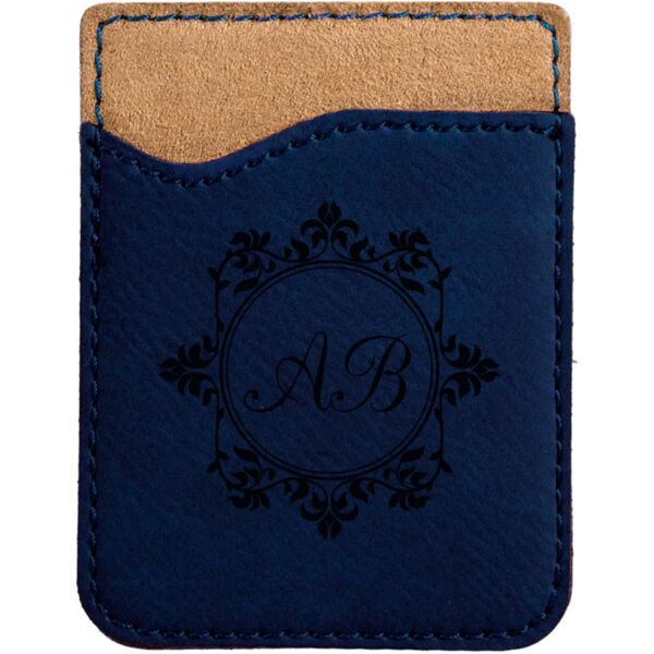 / Laserable Leatherette Phone Wallet Thumbnail