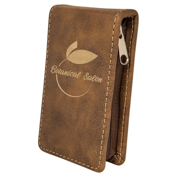 7-Piece Rustic/ Laserable Leatherette Manicure Gift Set Thumbnail