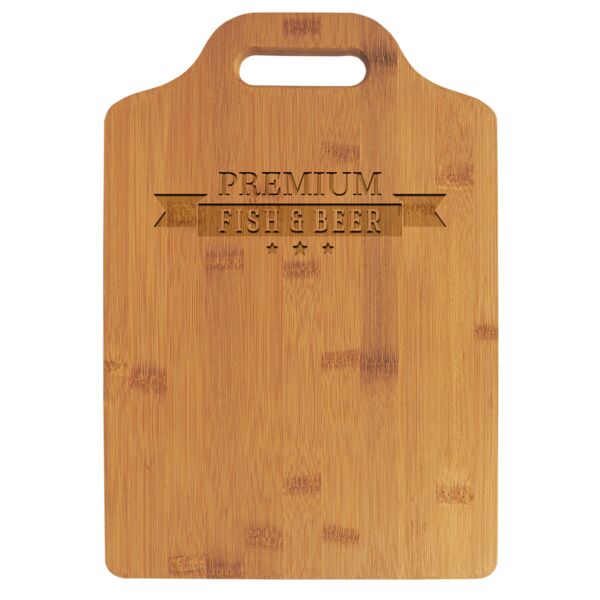 13" x 9" Cutting Board with Handle Thumbnail