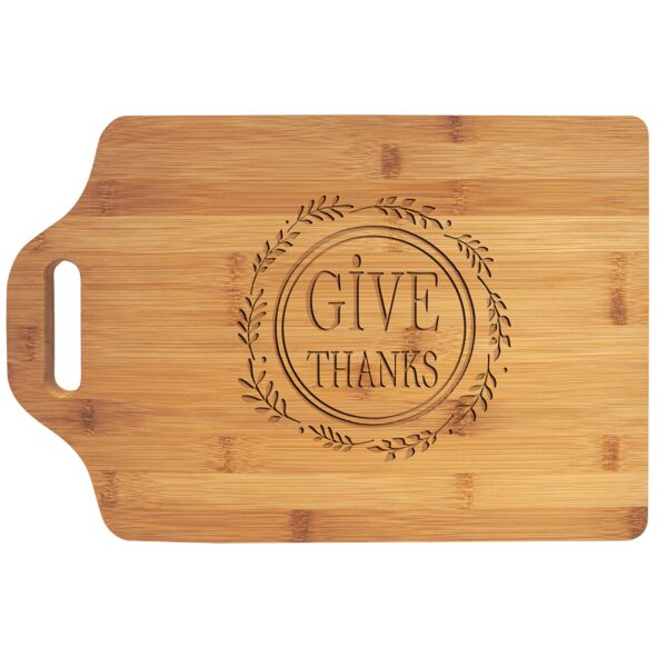 15" x 10 1/4" Cutting Board with Handle Thumbnail