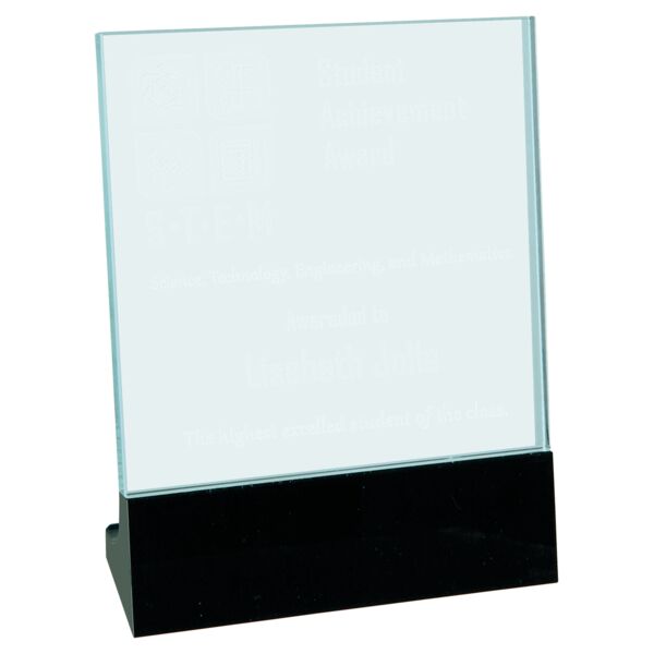 5 1/8" x 6 1/2" Glass Stand Up Thumbnail