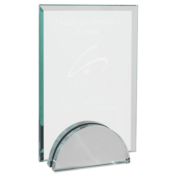 6" x 8 1/4" Apex Series Glass Award Thumbnail