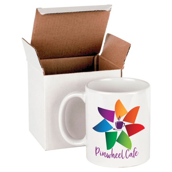 11 oz. Sublimatable Ceramic Mug with Box Thumbnail