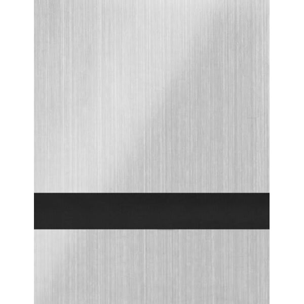 12" x 24" x 1/16" Brushed Aluminum/ Duets Laser Indoor Plastic Thumbnail