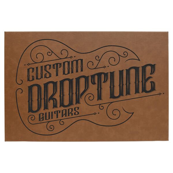 12" x 18" Laserable Leatherette Wall Decor with Sawtooth Hanger Thumbnail