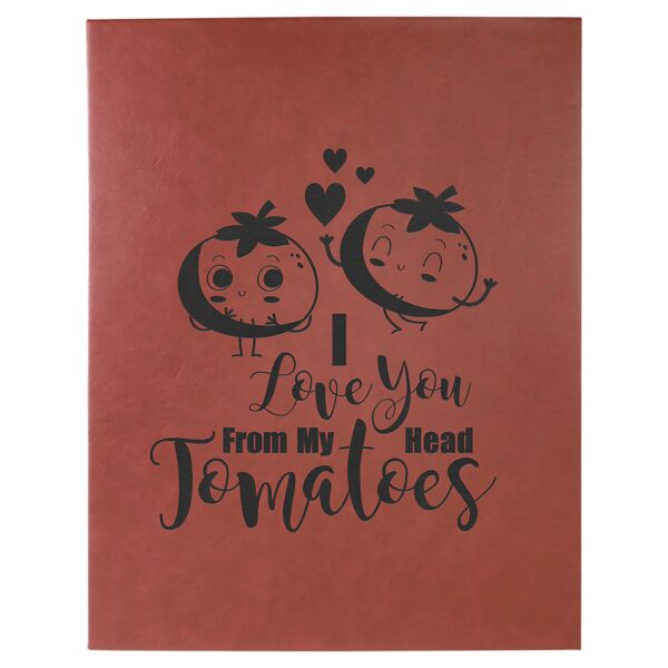 16" x 20" Rose Laserable Leatherette Wall Decor with Sawtooth Hanger Thumbnail