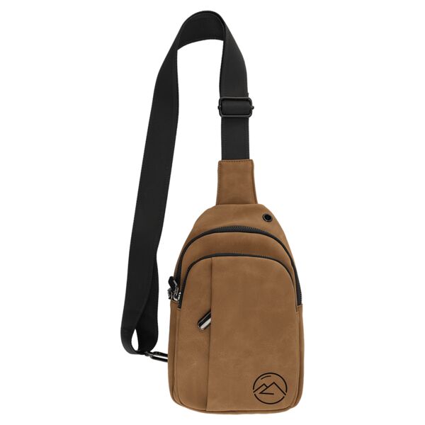 Explorer Bag - Laserable Leatherette, Creekside Collection, Medium Brown Thumbnail