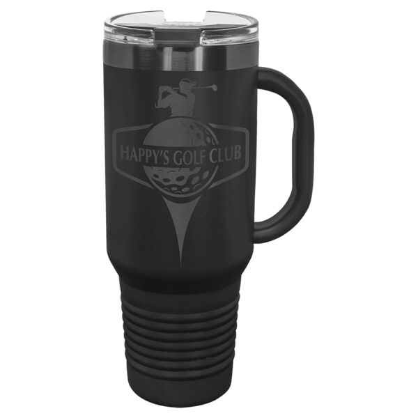 Polar Camel 40 oz. / Travel Mug with Handle & Straw Thumbnail
