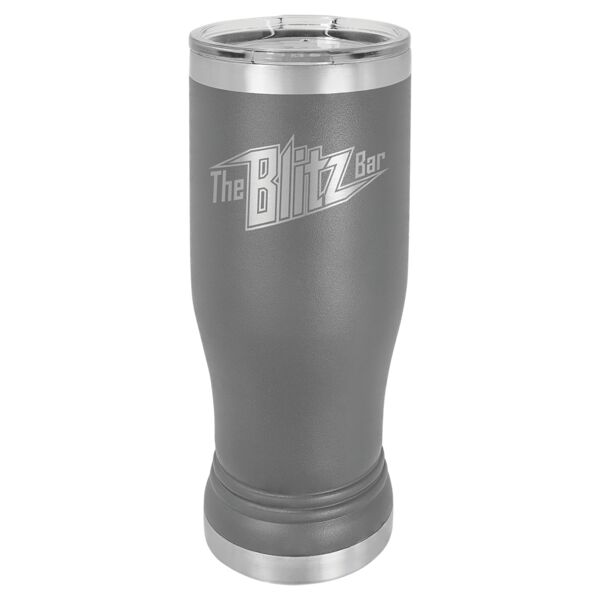 Polar Camel 14 oz. Dark Pilsner Tumbler with Standard Lid Thumbnail