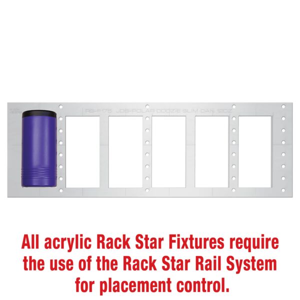 Polar Camel Slim Beverage Holder/Sippy Cup Fixture-Holds 6 Thumbnail