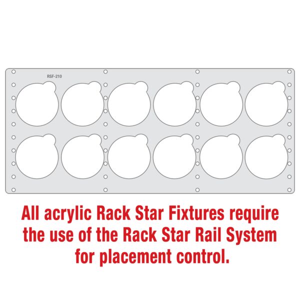 Rack Star Fixture for CGS101 3 1/4" Round Ornament Thumbnail