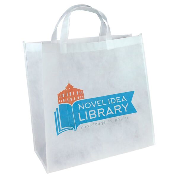 15 3/4" x 15 3/4" Sublimatable Bag with 7" Gusset Thumbnail