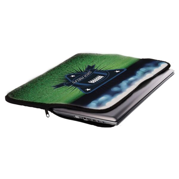 14 1/2" x 13" Sublimatable Laptop Sleeve with Zipper Thumbnail